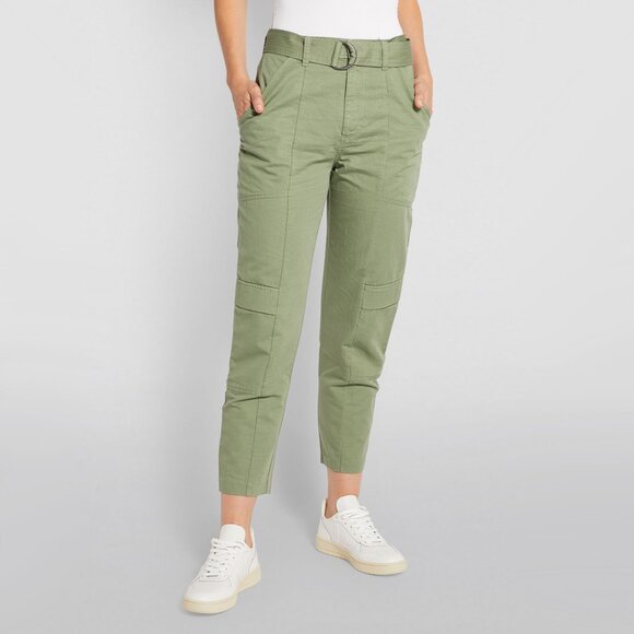 J Brand "Athena" Cargo Pant in Green, size 32. - Picture 3 of 9